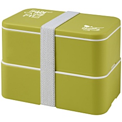 MIYO Double Layer Lunch Box - Colours - Printed