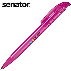 Senator® Challenger Clear Grip Pen - Digital Print