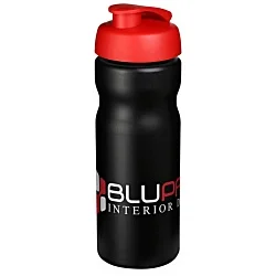 650ml Baseline Water Bottle - Flip Lid - Black - 3 Day