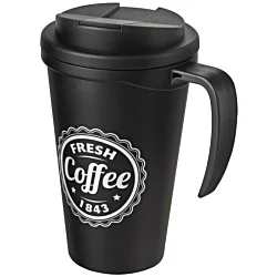 Americano Grande Travel Mug - Spill Proof Lid - Black