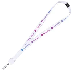 Retractable Reel Lanyard - Digital Print