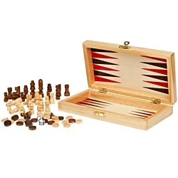 Mugo 3 in 1 Wooden Game Set