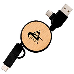 Warta Bamboo Extendable Charging Cable