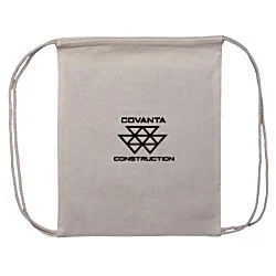 Hawes Cotton Drawstring Bag - Printed