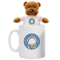 12cm Albert Bear & Mug Set