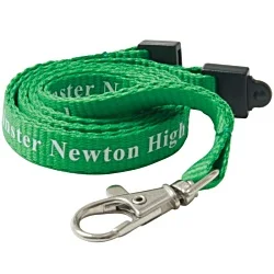 10mm Flat Polyester Lanyard