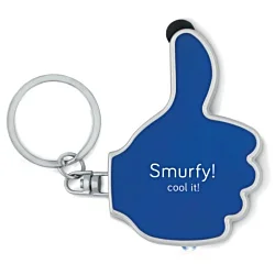 Thumbs Up Stylus Torch Keyring