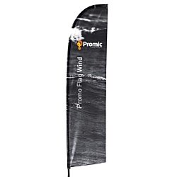 Indoor Wind Flag - Single Sided Print - Replacement Graphic