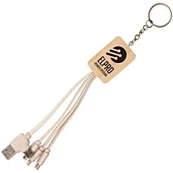 Wheatly Charger Keyring - Rectangle - Printed - 3 Day