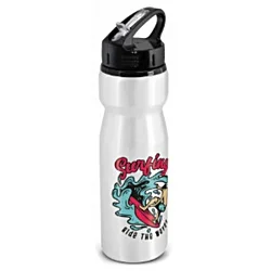 Nova Water Bottle - Flip Cap - Digital Wrap