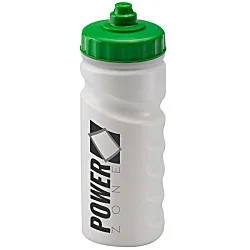 Recycled Finger Grip Sports Bottle - Valve Cap - 3 Day