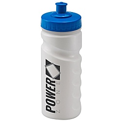 Recycled Finger Grip Sports Bottle - Push Pull Cap - 3 Day