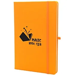 A5 Soft Touch Neon Notebook - Printed