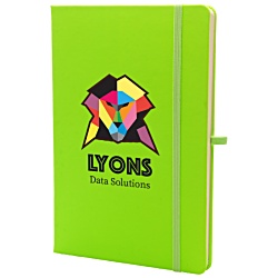 A5 Soft Touch Neon Notebook - Digital Print