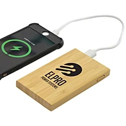 Bamboo Power Bank - 4000mAh