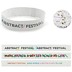 Seed Paper Wristbands