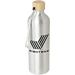 Malpeza 770ml Recycled Aluminium Water Bottle - Wrap Around Print