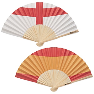 Folding Flag Fan Main Image