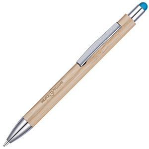 Ergo Bamboo Stylus Pen - Engraved Main Image