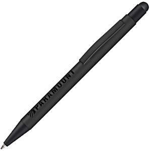 Ergo Noir Soft Stylus Pen - Engraved Main Image
