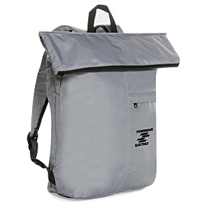 Dillon AWARE™ Recycled Roll-Top Foldable Backpack Main Image