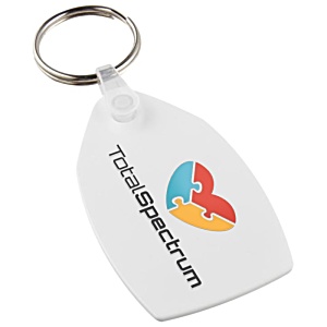 Tait Recycled Rectangle Keyring Main Image