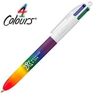 BIC® 4 Colours Rainbow Pen Main Image