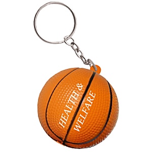 Stress Basketball Keyring Main Image