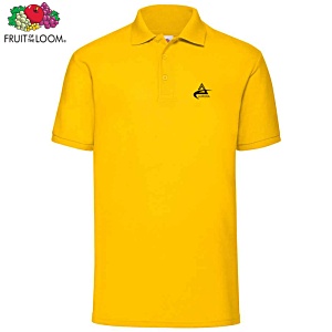 Fruit of the Loom Value Polo Shirt - Print Main Image