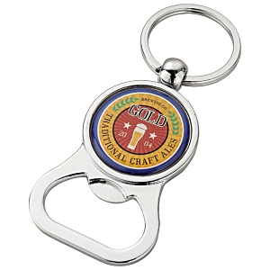 Bottle Opener Decal Keyring Main Image