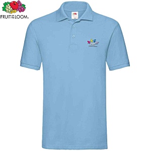 Fruit of the Loom Premium Polo Shirt - Embroidered Main Image