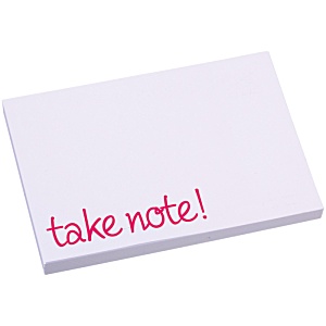 A7 100 Sheet Sticky Notes - Printed Main Image