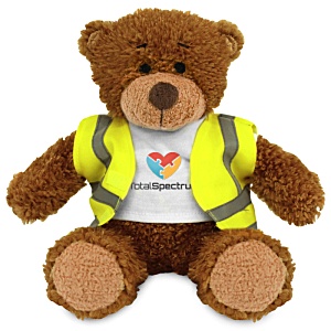 17cm Anne Bear with Hi Vis Jacket Main Image