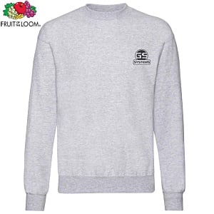 Fruit of the Loom Classic Drop Shoulder Sweatshirt - Printed Main Image