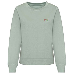 AWDis Women's Sweatshirt - Embroidered Main Image