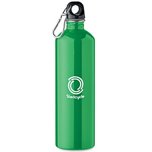 Moss 750ml Recycled Stainless Steel Bottle - Budget Print Main Image