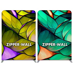 150 x 230cm Straight Zipper-Wall Display - Double Sided Print - Replacement Graphics Main Image