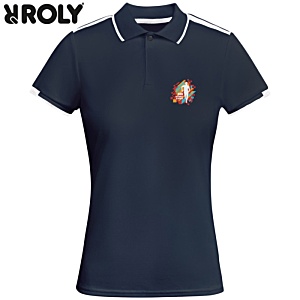 Tamil Women's Sports Polo Shirt - Digital Print Main Image