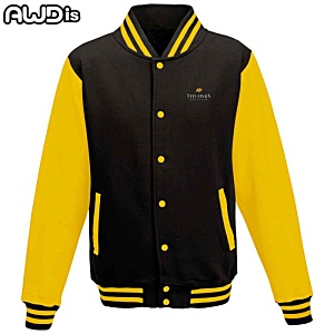 AWDis Varsity Jacket - Embroidered Main Image