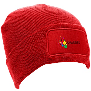 Rectangular Patch Beanie - Digital Print Main Image