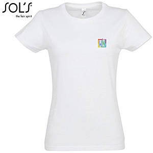 SOL's Imperial Women's T-Shirt - White - Digital Print Main Image
