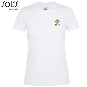 SOL's Regent Women's T-Shirt - White - Digital Print Main Image