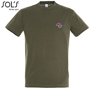 SOL's Regent T-Shirt - Colours - Digital Print Main Image