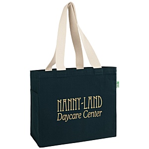 Cranbrook Recycled Canvas Bag - Colours - Printed Main Image