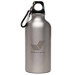 Pollock 400ml Recycled Aluminium Sports Bottle - Engraved Main Image