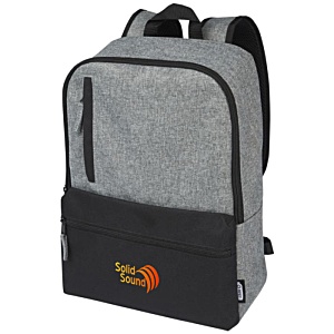Reclaim Recycled Laptop Backpack - Digital Print Main Image