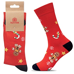 Christmas Socks - Gingerbread Main Image
