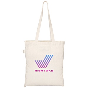 Manhattan Recycled Tote – Natural – Digital Print Main Image