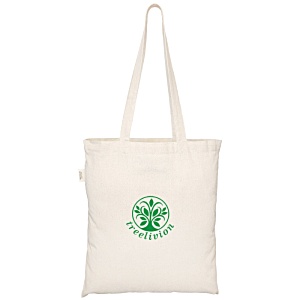 Manhattan Recycled Tote - Natural - Printed - 3 Day Main Image