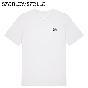 StanleyStella Creator Organic Cotton T-Shirt - White - Printed Main Image